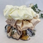 Scrunchie – krémová