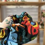 Scrunchie – folklórní - čtvrtý obrázek z galerie