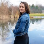 Vyšívaná bunda #065 – džínová - další pohled